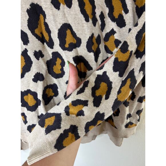 H&M Knit Leopard Print Sweater - Picture 14 of 16